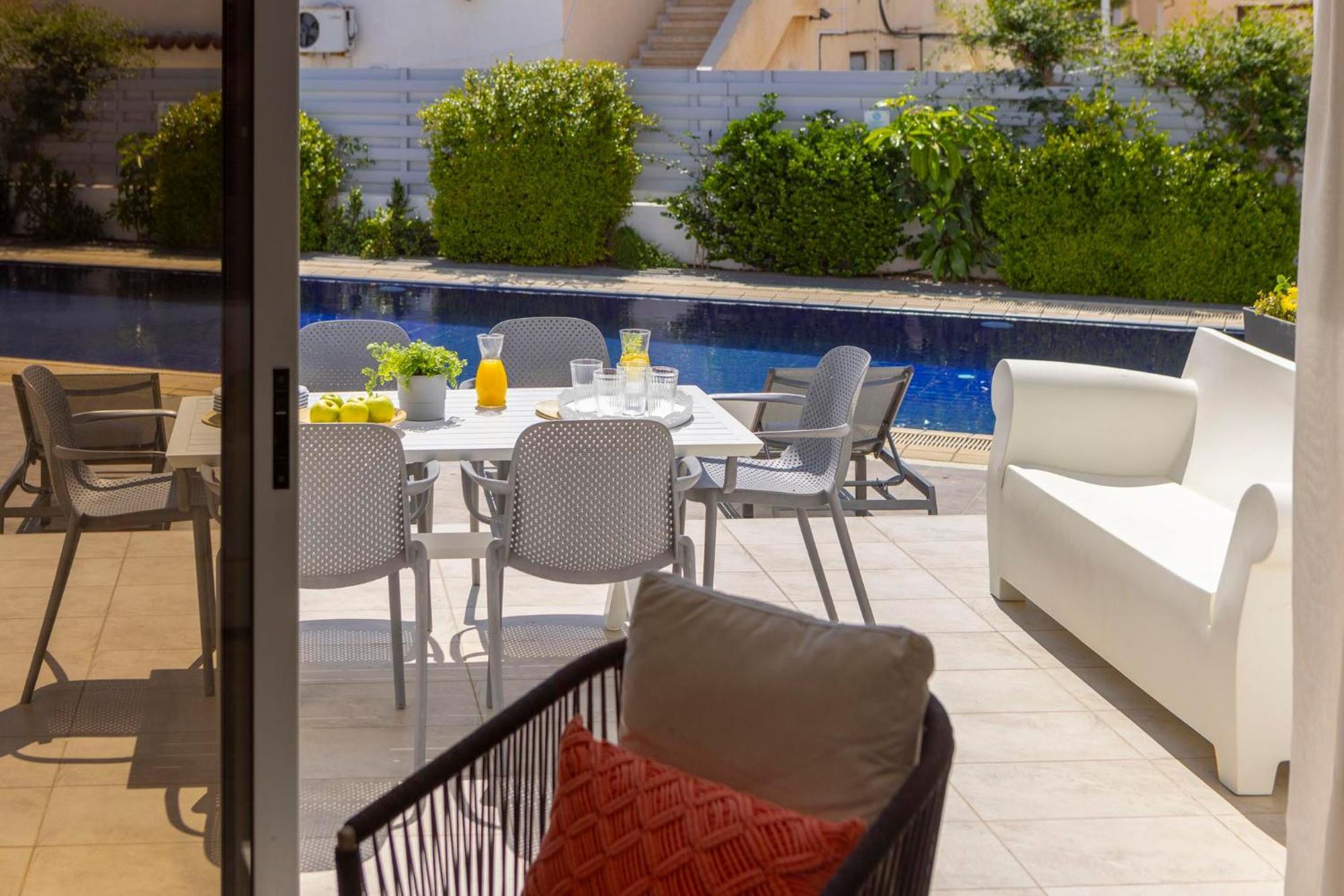 Azure Luxury Pool Villa Протарас Экстерьер фото